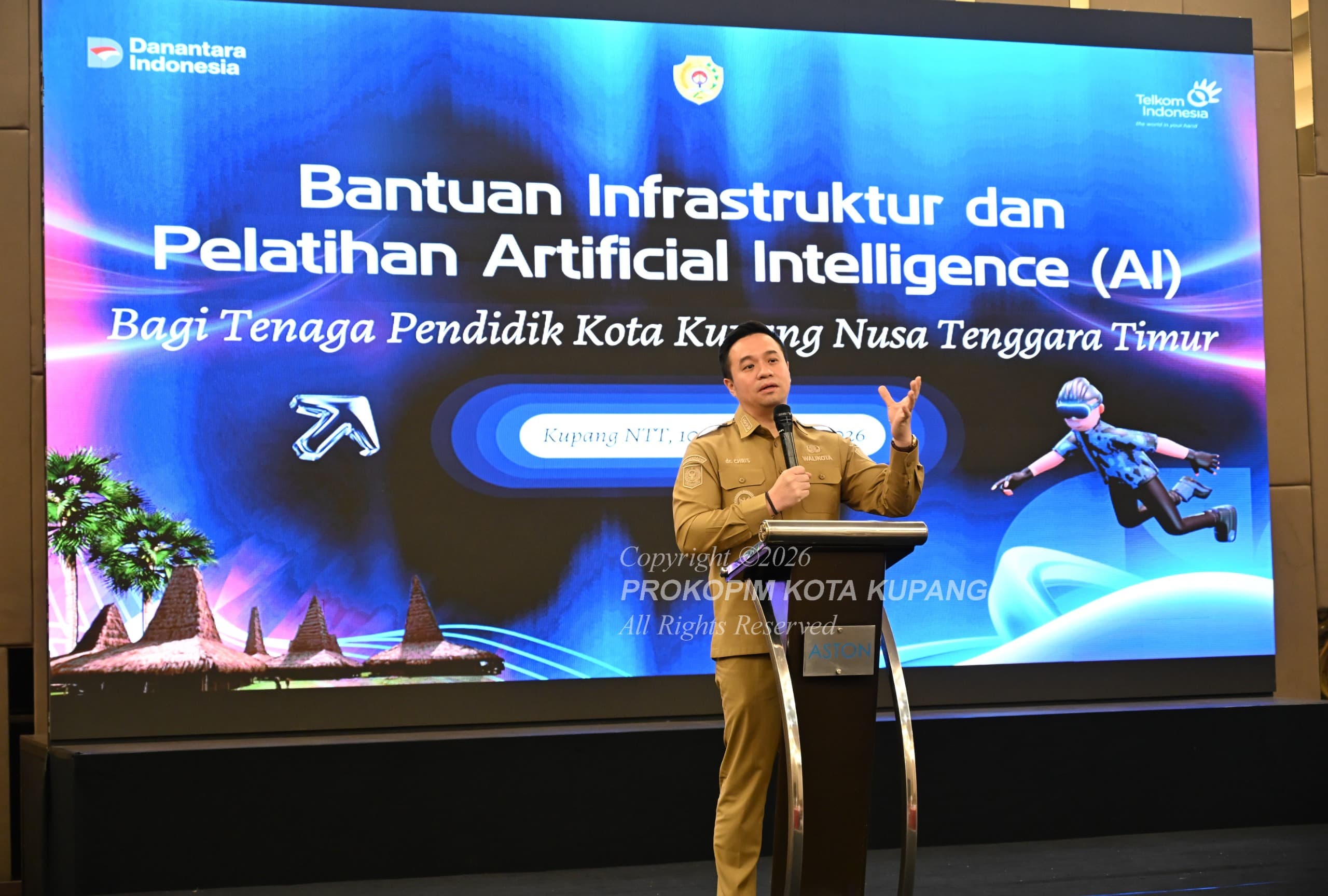 Wali Kota Kupang : AI Harus Memperkuat Guru Bukan Menggantikan Peran Guru